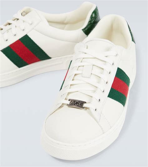 gucci stripes buy|gucci stripe leather sneaker.